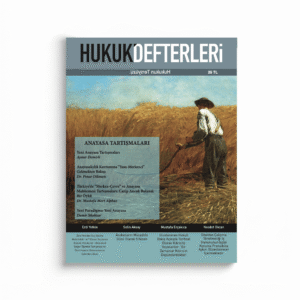 Hukuk Defterleri 31. Sayı