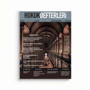 Hukuk Defterleri 35. Sayı